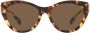 VALENTINO GARAVANI EYEWEAR Zonnebril met cat-eye montuur Bruin - Thumbnail 1