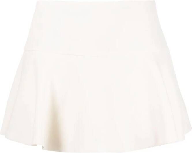 Valentino Garavani Flared mini-skort Beige
