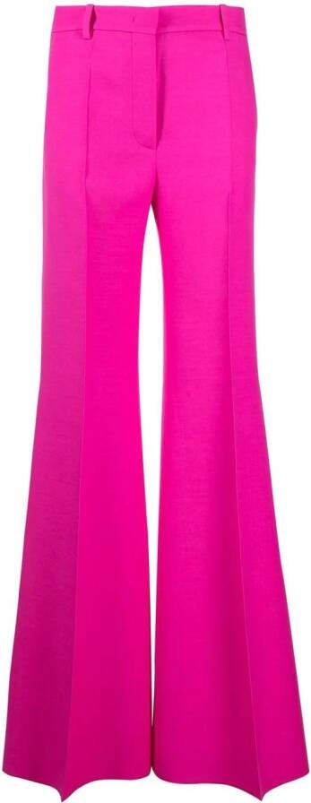 Valentino Garavani Flared pantalon Roze