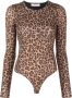Valentino Garavani Bodysuit met print Beige - Thumbnail 1
