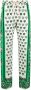 Valentino Garavani Broek met bloemenprint Groen - Thumbnail 1