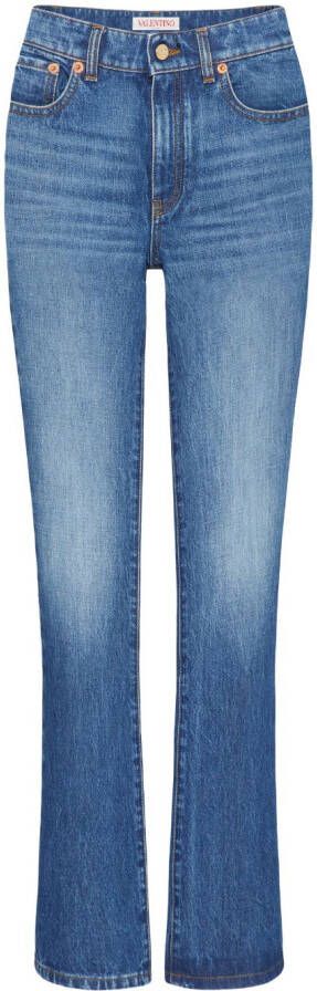 Valentino Garavani VGold bootcut jeans Blauw