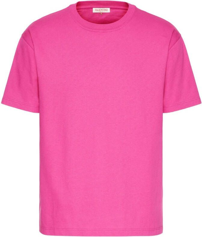 Valentino Garavani Katoenen T-shirt Roze