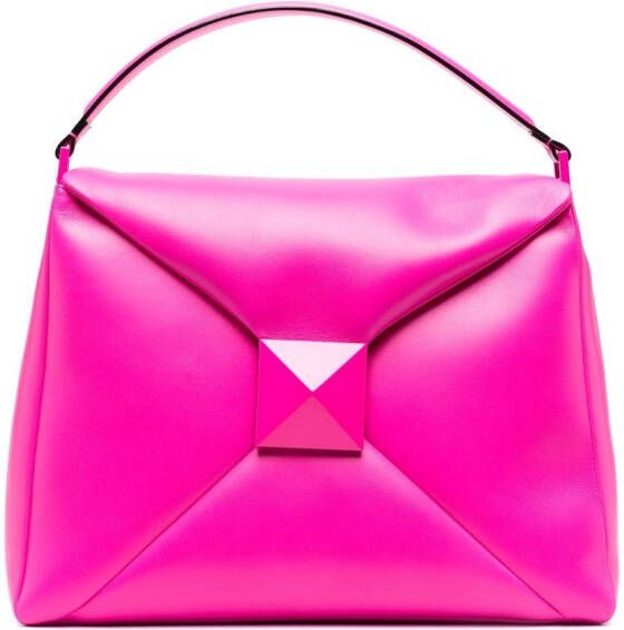 Valentino Garavani One shopper met studs Roze