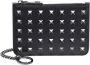 Valentino Garavani Pasjeshouder met studs Zwart - Thumbnail 1