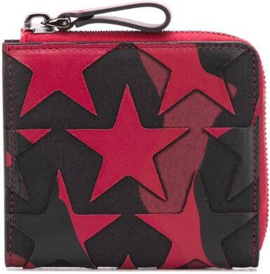 Valentino Garavani Portemonnee met sterpatch Rood