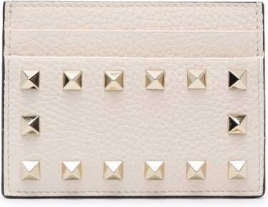 Valentino Garavani Portemonnee met studs Wit
