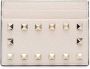 Valentino Garavani Portemonnee met studs Wit - Thumbnail 1