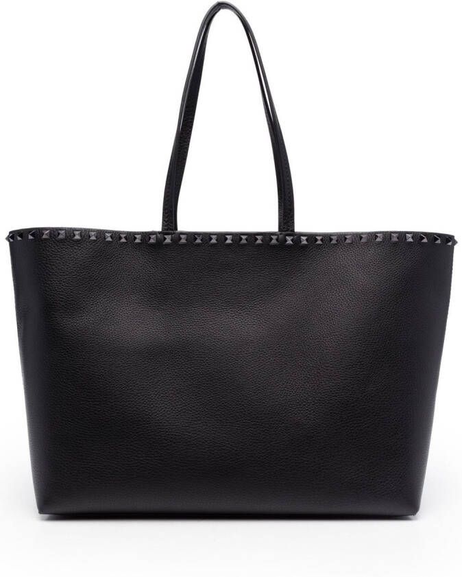 Valentino Garavani Rockstud grote shopper Zwart