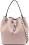 Valentino Garavani Rockstud leren bucket-tas Roze - Thumbnail 1