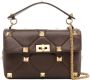 Valentino Garavani Rockstud shopper Bruin - Thumbnail 1