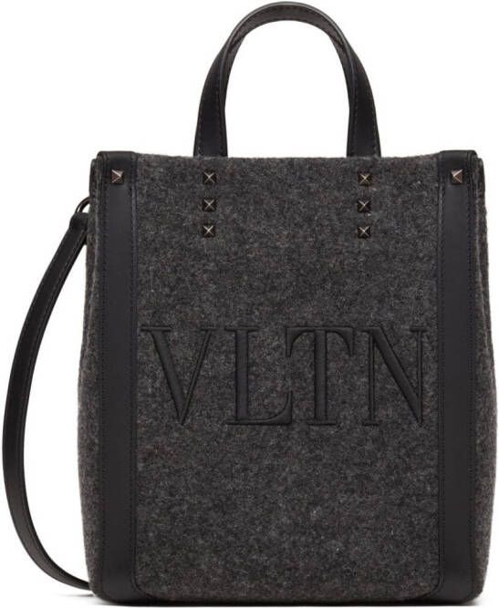 Valentino Garavani Rockstud shopper Grijs