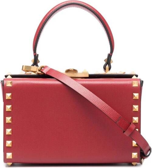 Valentino Garavani Rockstud shopper Rood