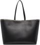 Valentino Garavani Rockstud leren shopper Zwart - Thumbnail 1