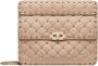 Valentino Garavani Rockstud Spike medium schoudertas Roze - Thumbnail 1
