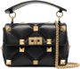 Valentino Garavani Roman Stud medium schoudertas Zwart - Thumbnail 1