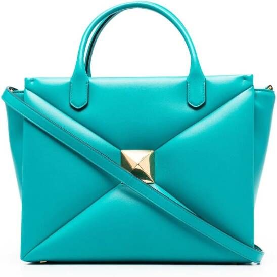 Valentino Garavani Roman Stud shopper Groen