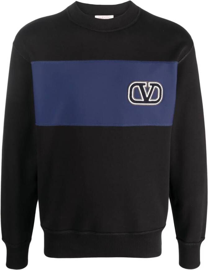 Valentino Garavani Sweater met logo Zwart