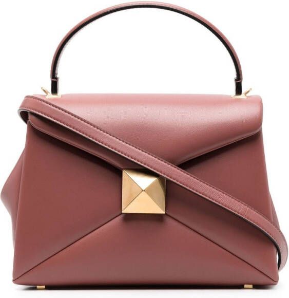 Valentino Garavani Tas met studs Bruin