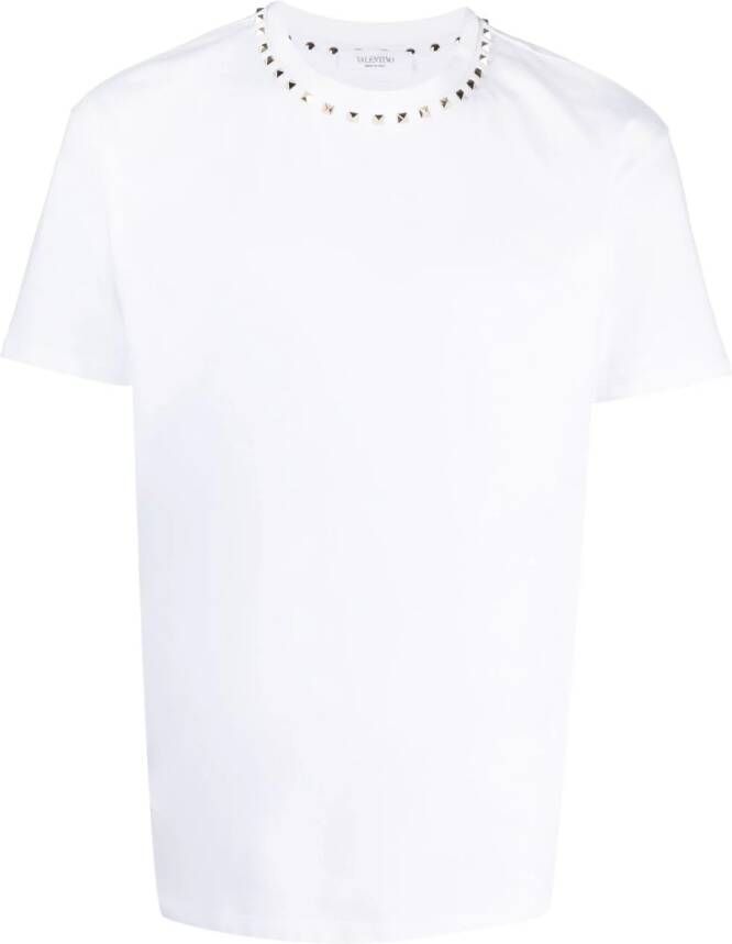 Valentino Garavani Katoenen T-shirt Wit