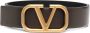 Valentino Garavani VLOGO leren riem Bruin - Thumbnail 1