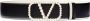 Valentino Garavani VLogo Signature omkeerbare riem Zwart - Thumbnail 1