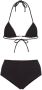 Valentino Garavani Bikini met FF-logo Zwart - Thumbnail 1