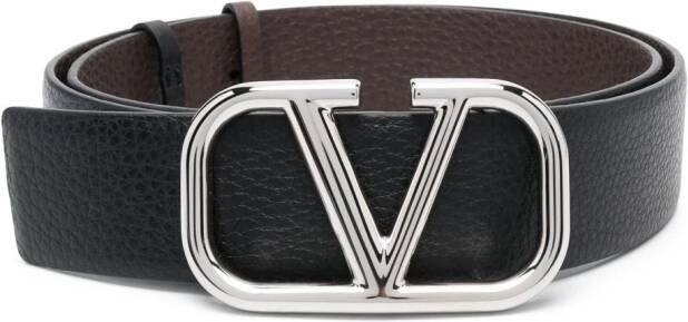 Valentino Garavani VLogo Signature gespriem Zwart