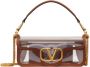 Valentino Garavani VLogo Signature schoudertas Bruin - Thumbnail 1