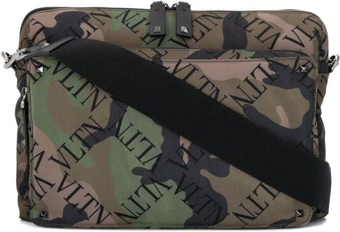 Valentino Garavani VLTN messenger tas Zwart