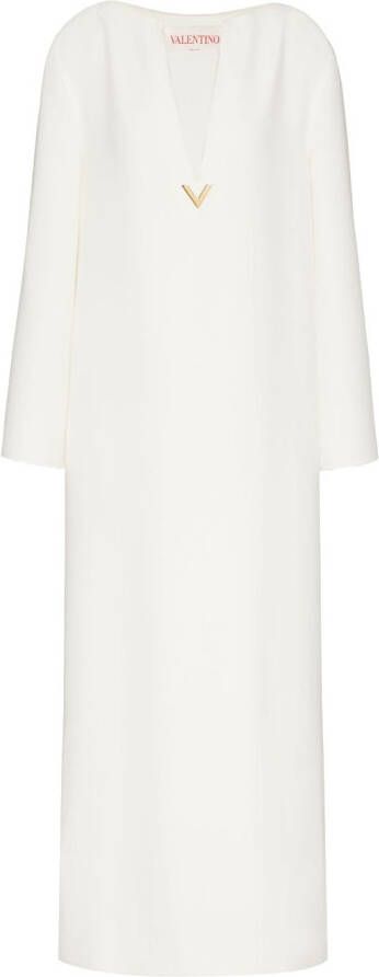 Valentino Garavani Zijden jurk Wit