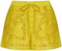 Valentino Garavani Geborduurde shorts Geel - Thumbnail 1