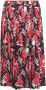 Valentino Garavani Geplooide rok Rood - Thumbnail 1