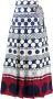 Valentino Garavani Gestreepte rok Blauw - Thumbnail 1
