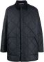 Valentino Garavani Gewatteerde jas Blauw - Thumbnail 1