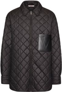 Valentino Gewatteerde jas Zwart