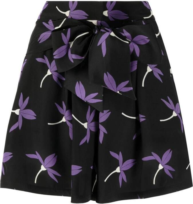 Valentino Garavani High waist shorts Zwart