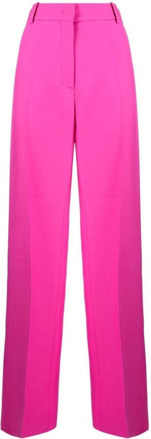 Valentino Garavani High waist pantalon Roze