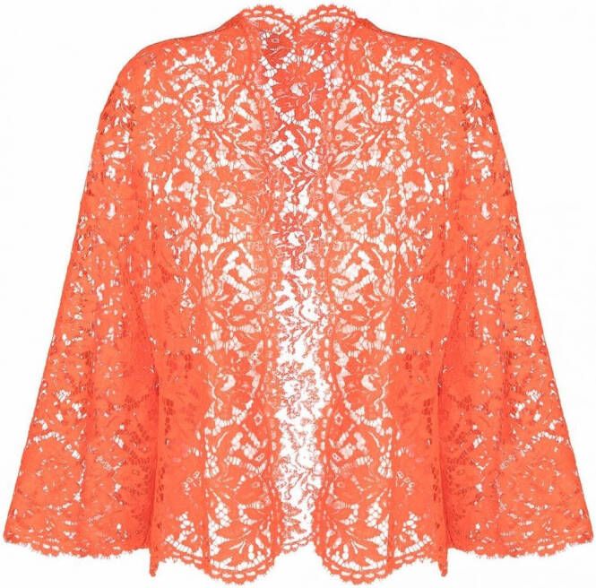 Valentino Garavani Jack met kant Oranje