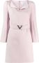 Valentino Garavani Jurk met riem Paars - Thumbnail 1