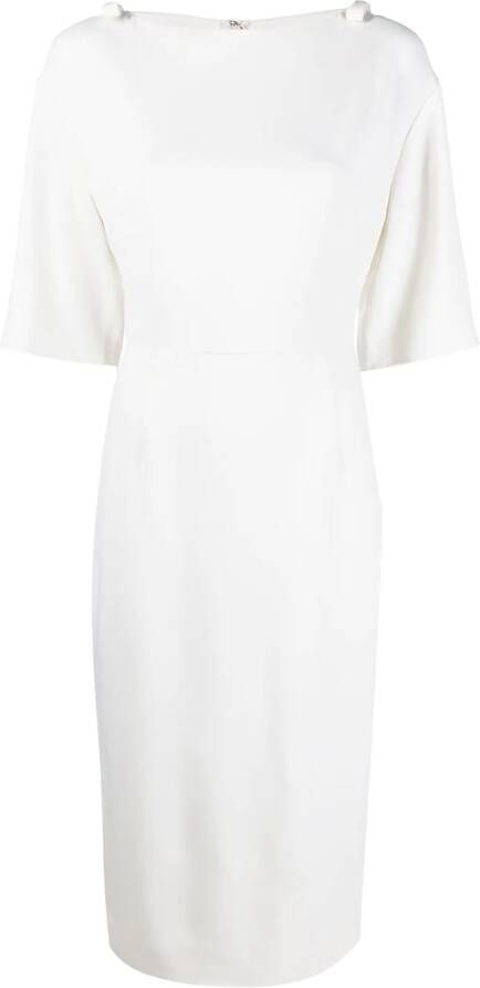 Valentino Garavani Jurk met strikdetail Beige