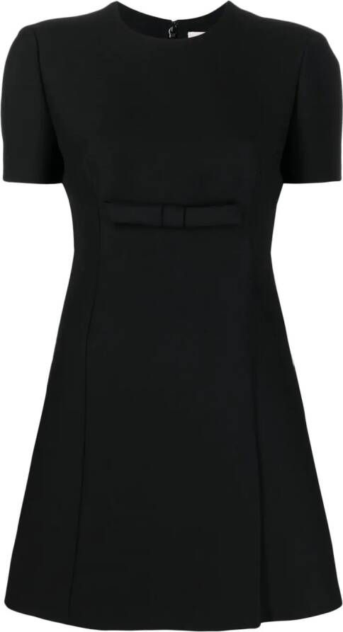 Valentino Garavani Jurk met strikdetail Zwart