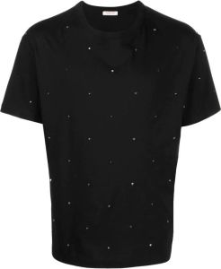 Valentino Katoenen T-shirt Zwart