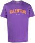 Valentino Garavani T-shirt met logoprint Paars - Thumbnail 1