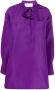 Valentino Garavani Button-up blouse Paars - Thumbnail 1