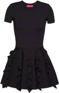 Valentino Mini-jurk met ruche Zwart