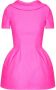Valentino Garavani Mini-jurk met open rug Roze - Thumbnail 1