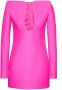 Valentino Garavani Mini-jurk met U-hals Roze - Thumbnail 1