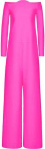 Valentino Off-shoulder jumpsuit Roze