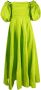 Valentino Garavani Off-shoulder jurk Groen - Thumbnail 1